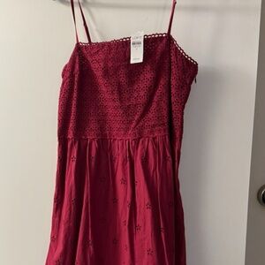 maxi dress magenta